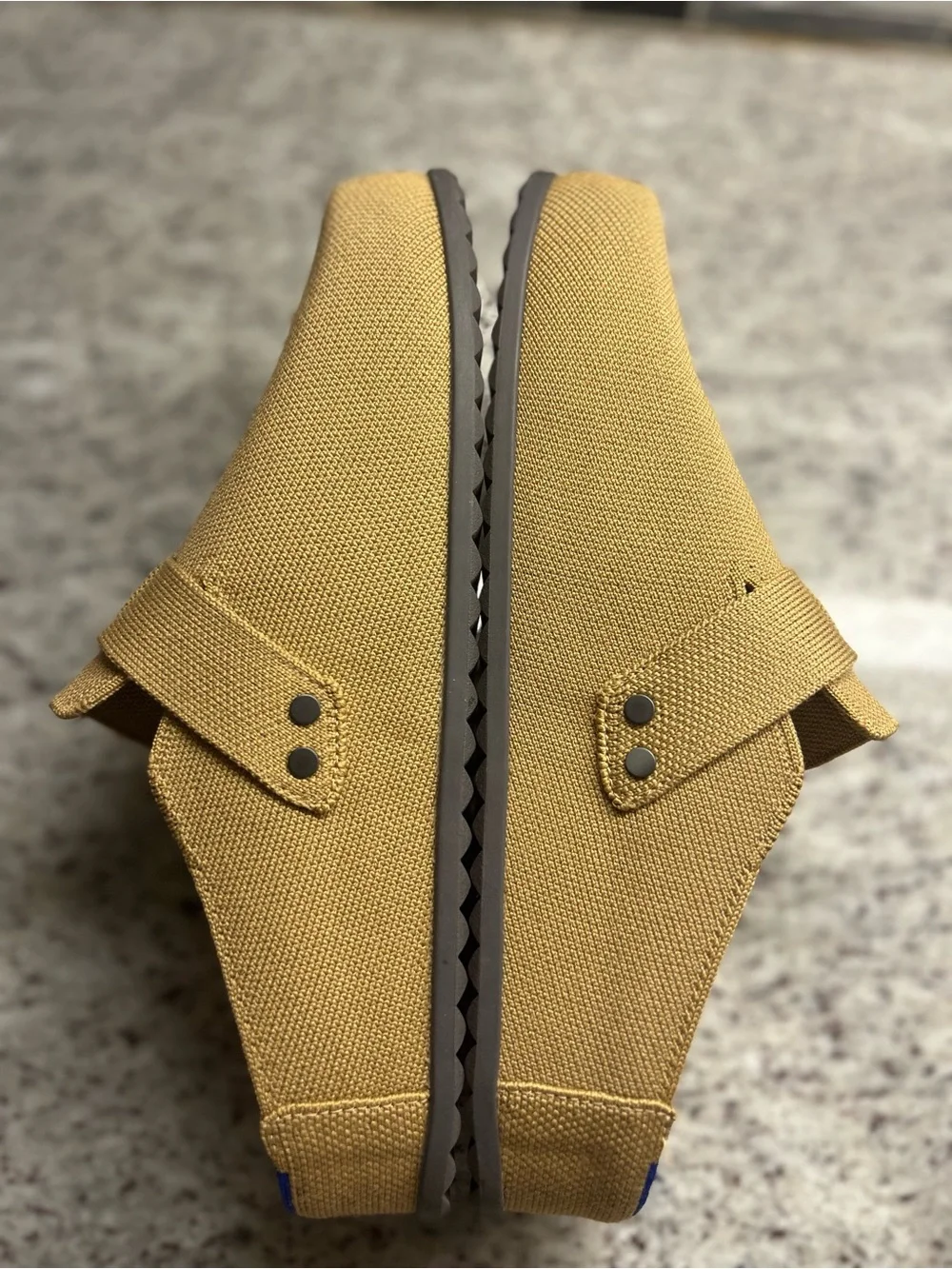 Rothy’s Men's Textile Slip-On Clog in Tan size 9, womens size 10
